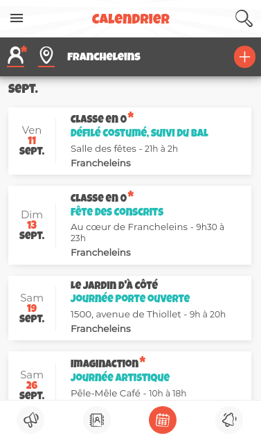 Calendrier