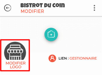 Comment modifier le logo