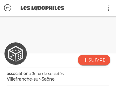 Suivre Les Ludophiles Exemple de l'action Suivre