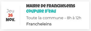 Exemple d'annonce dans le calendrier